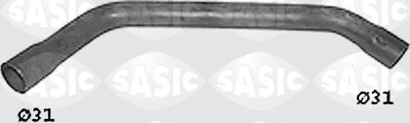 Патрубок радиатора (системы охлаждения) Sasic левый нижний для SEAT Ibiza II 1993-2002. Артикул SWH6776