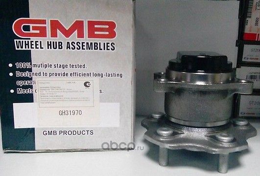Ступица колеса  комплект Nissan Qashqai 2WD 43202jg000 (GMB) GMB. Артикул gh31970