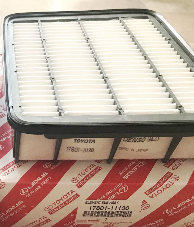 Воздушный фильтр Toyota для Toyota Land Cruiser Prado 150 2015-2026. Артикул 1780111130