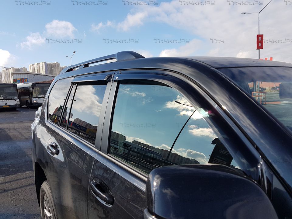 Дефлекторы прадо. Дефлектор EGR Prado 150. Prado 150 дефлекторы окон EGR. 92492065b EGR. Ветровики EGR Прадо 150.