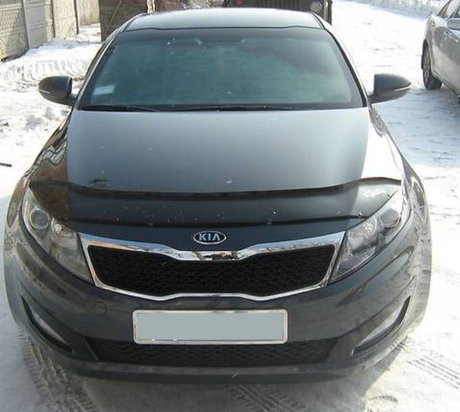 Дефлектор Vip-Tuning для капота Kia Optima III 2010-2015. Артикул KA39