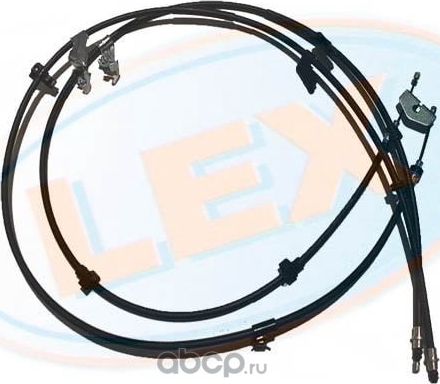 Трос ручного тормоза (LEX). Артикул TR3654