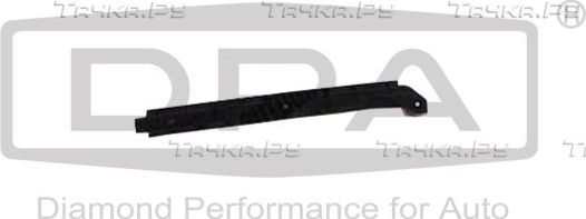 Кронштейн бампера DPA задний правый для Skoda Octavia A5 2004-2013. Артикул 88070021702
