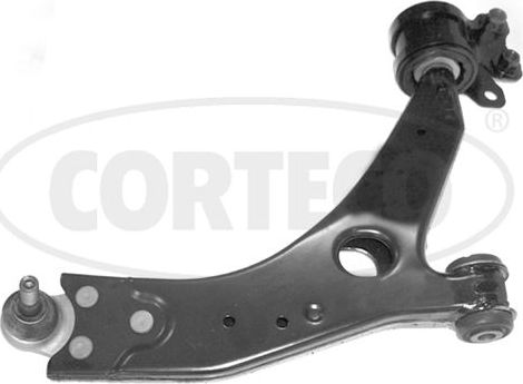 Поперечный рычаг передней подвески Corteco (Листовая сталь) правый для Volvo V50 I 2004-2012. Артикул 49399726