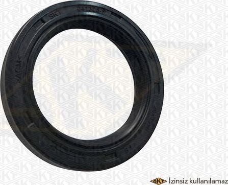 Сальник SKT (FPM (Fluor-Kautschuk)/ACM (Polyacryl-Kautschuk)). Артикул 041306-P