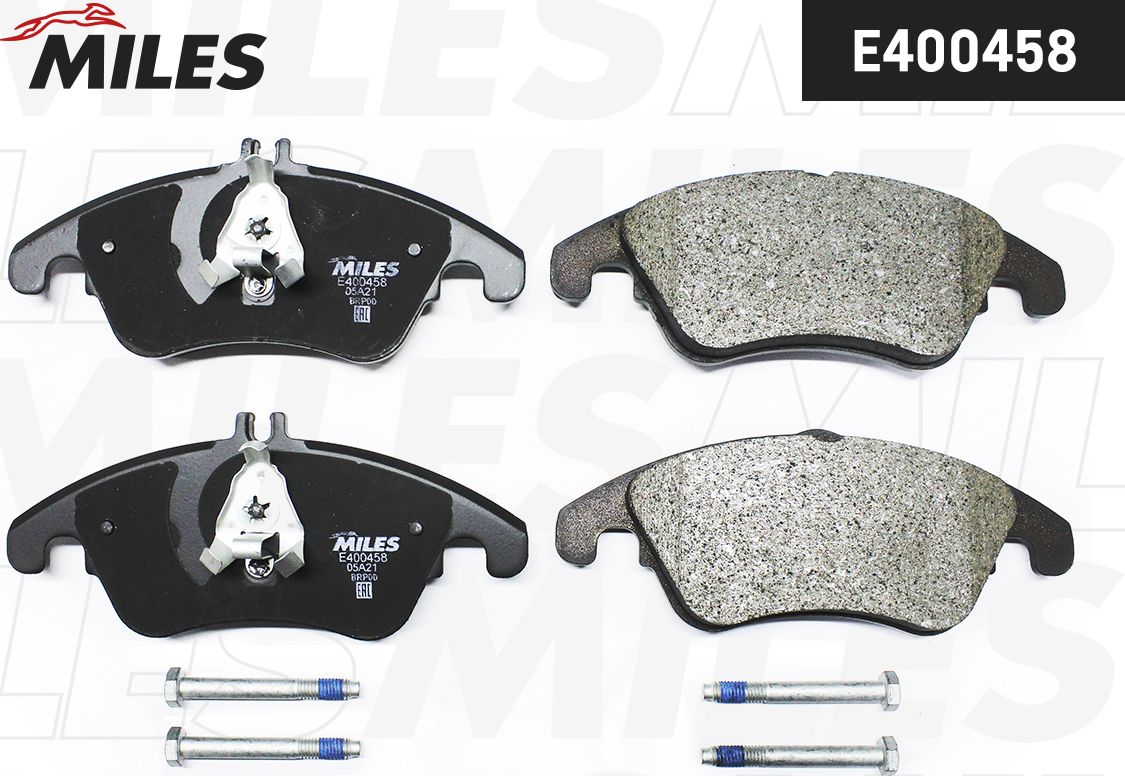 Тормозные колодки Miles (Low-Metallic). Артикул E400458