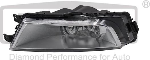 Фара противотуманная DPA правая для Skoda Octavia A7 2012-2019. Артикул 99411296602