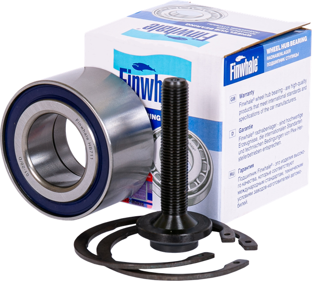 Ступичный подшипник (комплект) Finwhale передний для Audi Cabriolet 1991-2000. Артикул HB711