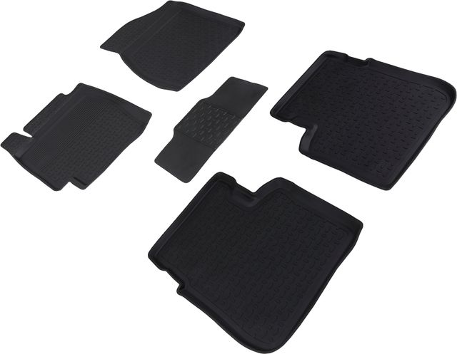 Коврики резиновые Seintex с высоким бортиком для салона Toyota Camry 30 (V30, XV30) 2001-2005. Артикул 89647