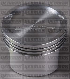 Поршень Yenmak для Lancia Ypsilon II (Type 843) 2003-2011. Артикул 31-04285-060