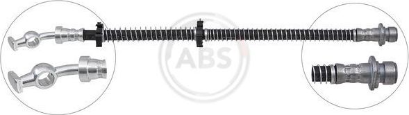 Тормозной шланг ABS задний правый для Land Rover Discovery I 1993-1998. Артикул SL 6148