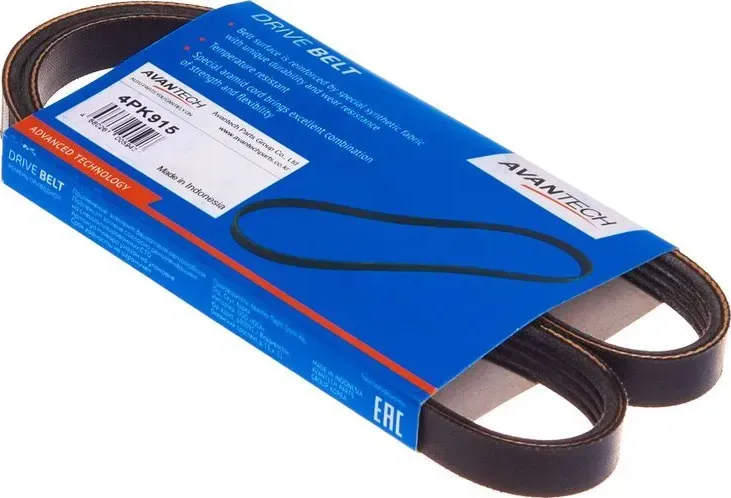 Ремень ручейковый (Avantech). Артикул 4PK915