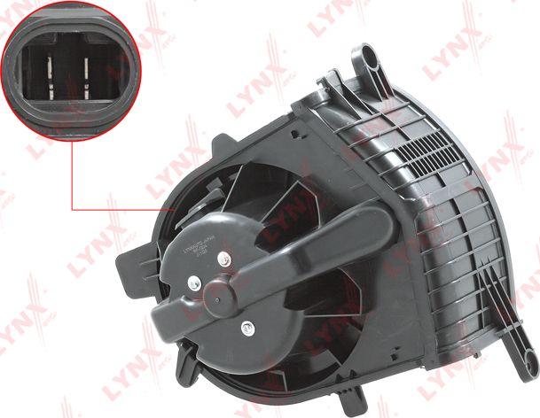 Вентилятор, мотор печки (отопителя) салона LYNXauto. Артикул RF-1224