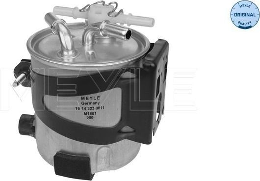 Топливный фильтр Meyle (Металл). Артикул 16-14 323 0011