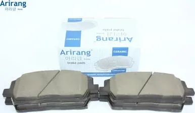 Колодка дискового тормоза перед (Arirang). Артикул ARG281051