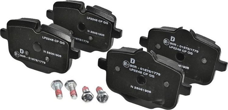 Тормозные колодки Delphi (Low-Metallic). Артикул LP2246