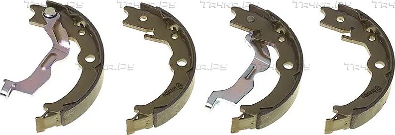 Тормозные колодки (стояночная тормозная система) Brembo ESSENTIAL LINE задние для Porsche Cayman II (981) 2013-2016. Артикул S 10 520