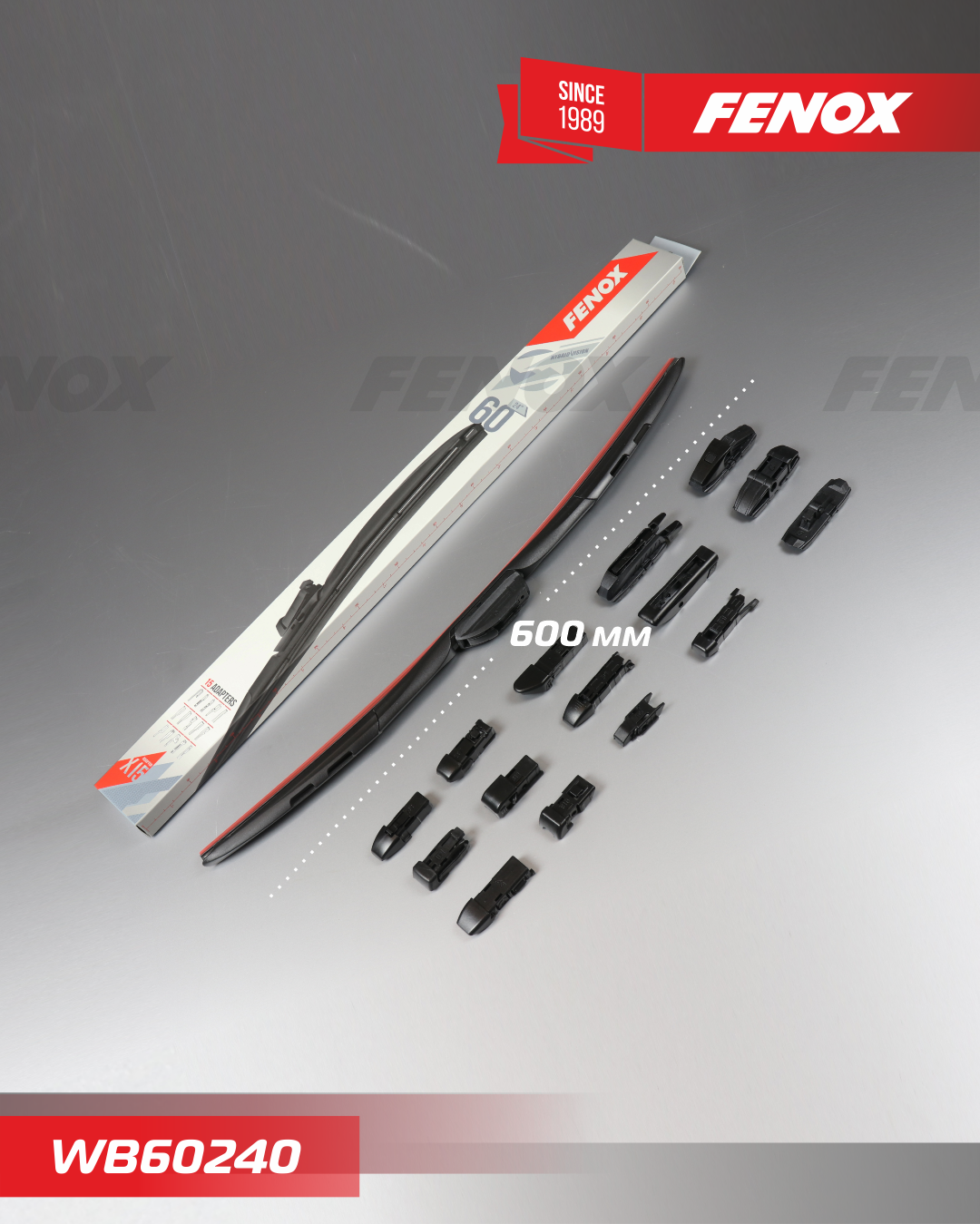 Щетка стеклоочистителя (дворник) Fenox. Артикул WB60240