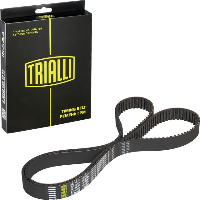 Ремень ГРМ Trialli (HNBR (Hydrierter Acryl-Nitril-Butadien-Kautschuk)). Артикул GB 1814