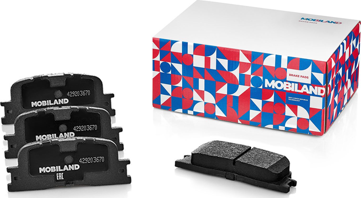 Тормозные колодки Mobiland. Артикул 429203670
