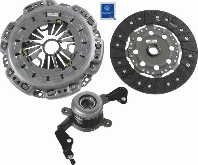 Сцепление (комплект) SACHS XTend Kit plus CSC. Артикул 3000 990 176