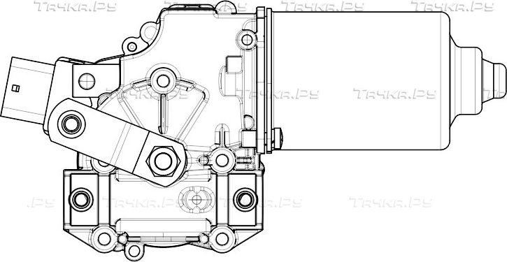 Мотор стеклоочистителя (моторчик дворников) StartVOLT передний для BMW 3 VI (F3x) 2011-2026. Артикул VWF 1517