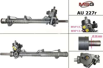 Рулевая рейка c ГУР восстановленная AUDI A6 Allroad 2006-, AUDI A6 / A6 Avant 20 (MSG). Артикул AU227R