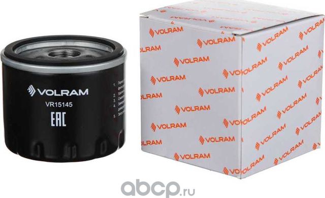 ФИЛЬТР МАСЛЯНЫЙ RENAULT LOGAN 1.5 05-/DUSTER 1.5D 10-18 NISSAN QASHQAI 1.5D 07- (Volram). Артикул VR15145