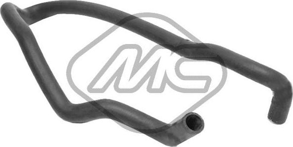 Патрубок радиатора (системы охлаждения) Metalcaucho. Артикул 09283