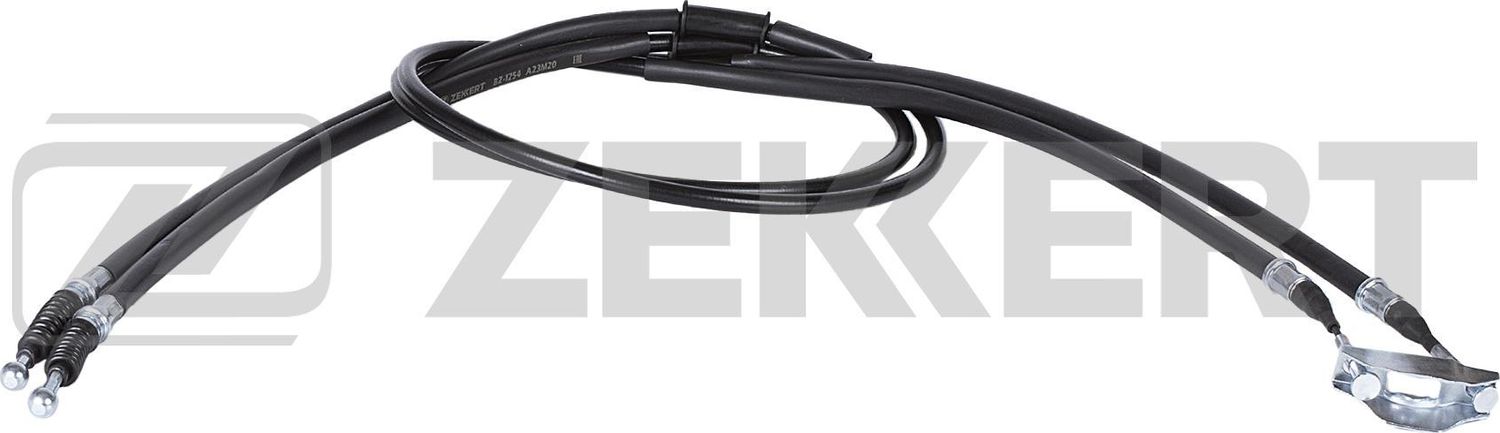 Трос ручника (тросик ручного тормоза) Zekkert. Артикул BZ-1254