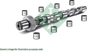 комплект распределительного вала (распредвал + 8 шт рокеров + 8 шт. гидрокомпенс Ina. Артикул 428 0035 30