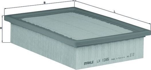 Воздушный фильтр Mahle. Артикул LX 1285