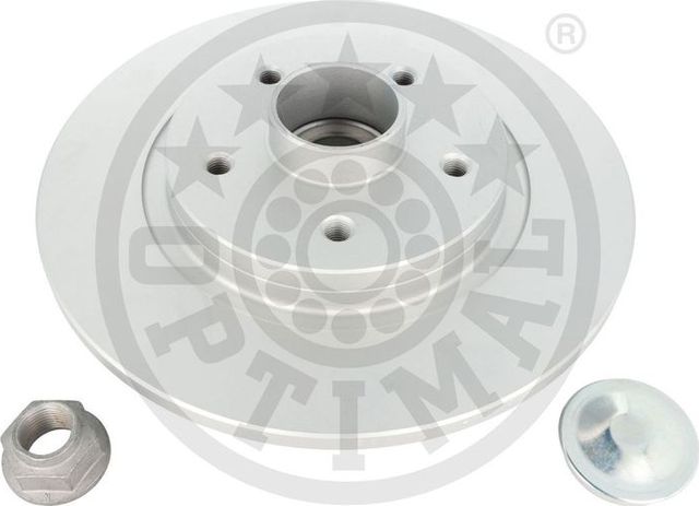 Тормозной диск Optimal задний для Renault Kangoo II 2008-2026. Артикул 702976BS6