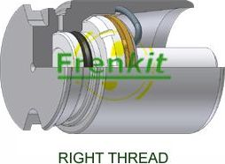 Поршень тормозного суппорта Frenkit. Артикул K384901R