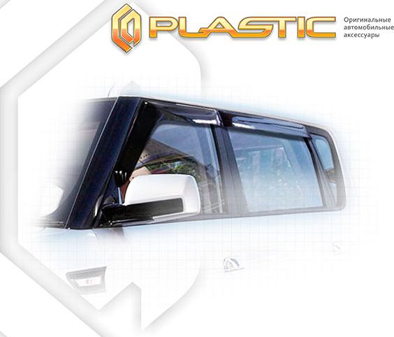 Дефлекторы СА Пластик для окон (Classic полупрозрачный) Kia Soul I рестайлинг 2011-2013. Артикул 2010030308319