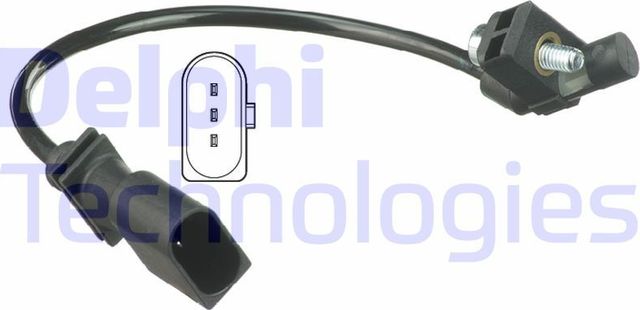 Датчик положения коленвала Delphi для BMW X6 I (E71) 2008-2010. Артикул SS11056