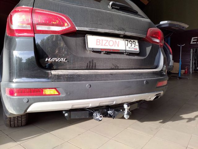 Фаркоп Bizon для Haval H6 2014-2020. Быстросъемный крюк. Артикул FA 0240-E