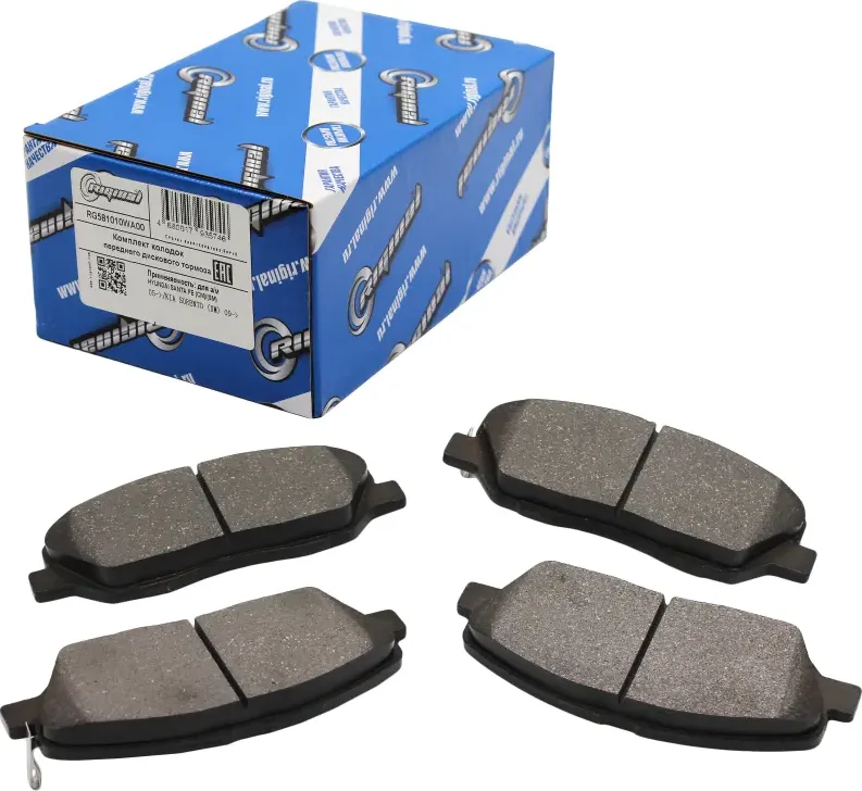 Колодка тормозная (Riginal). Артикул RG581010WA00