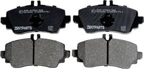 Тормозные колодки Zentparts. Артикул Z07453