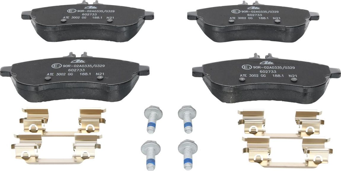 Тормозные колодки ATE. Артикул 13.0460-2733.2