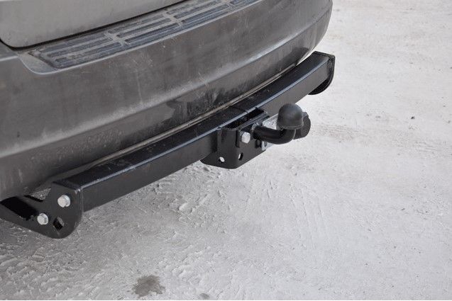 Фаркоп Лидер-Плюс для Kia Sorento I 2002-2006. Фланцевое крепление. Артикул K116-FC