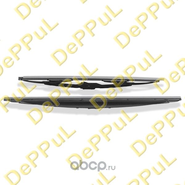 ЩЕТКА СТЕКЛООЧИСТИТЕЛЯ КАРКАСНАЯ СО СПОЙЛЕРОМ ЛЕВАЯ, ПРАВАЯ (комплект-2 шт.) 600 (Deppul). Артикул DE613490