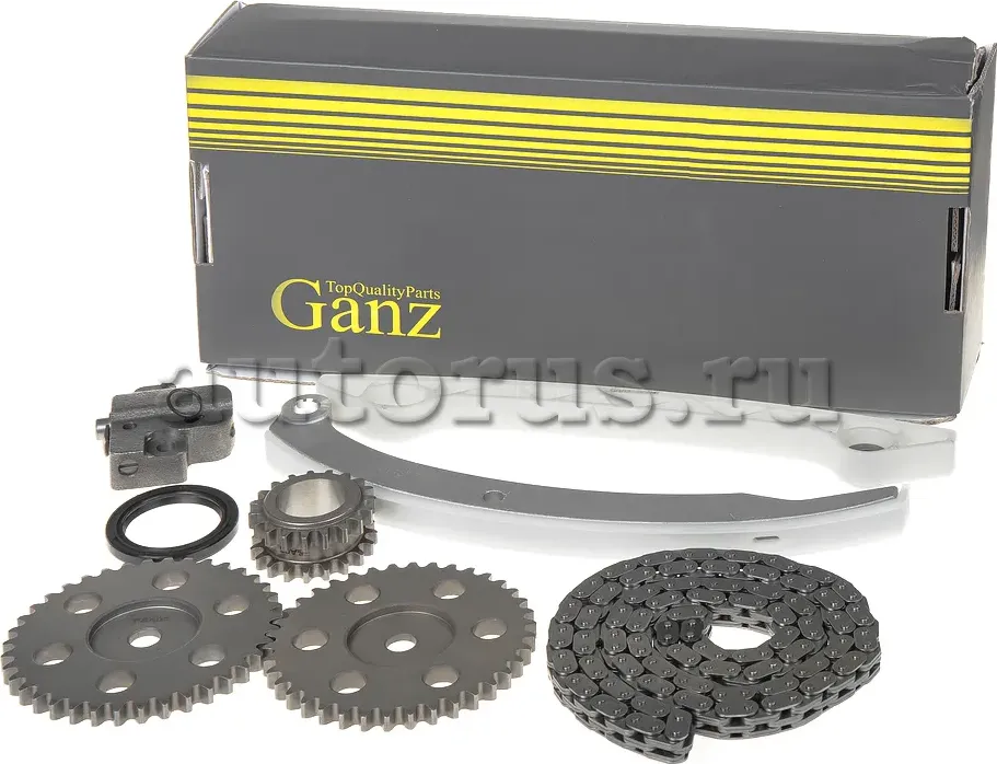 Ремкомплект цепи ГРМ FORD Mondeo IV/Galaxy II/S-Max 2.0L 145pS (Ganz) Ganz. Артикул GIE37397