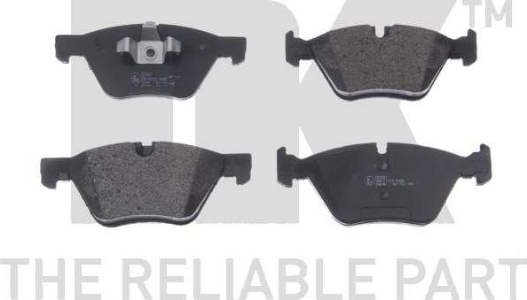 Тормозные колодки NK. Артикул 221561