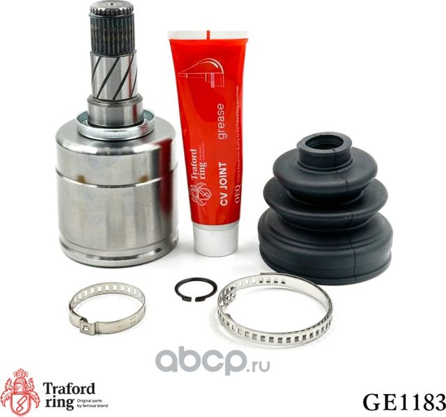 ШРУС внутренний левый, Nissan X-Trail T31 07- MT (Traford Ring). Артикул GE1183