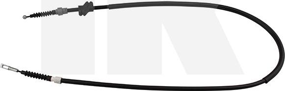 Трос ручника (тросик ручного тормоза) NK. Артикул 904768