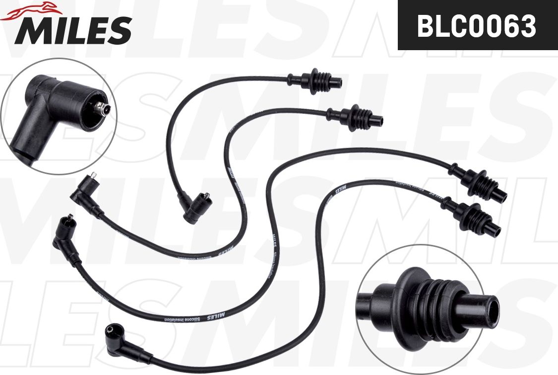 Высоковольтные провода (провода зажигания) (комплект) Miles. Артикул BLC0063