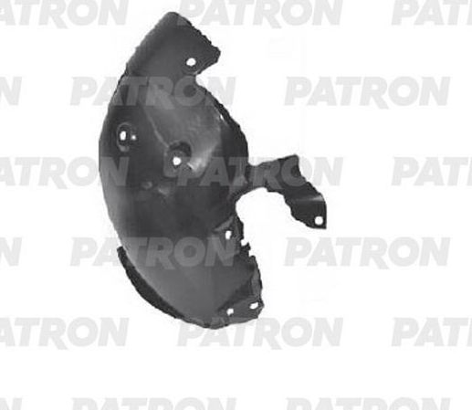 Подкрылок передний правый передняя часть RENAULT FLUENCE (2010) PATRON P722339AR Patron. Артикул P72-2339AR