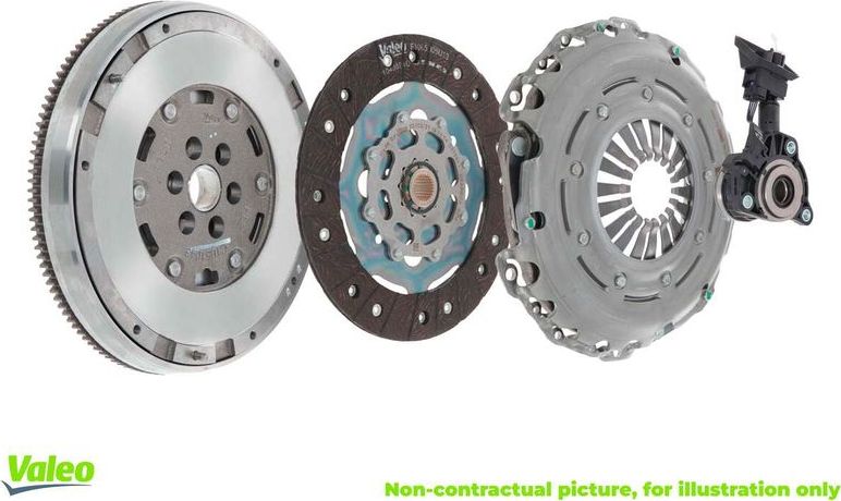 Сцепление (комплект) Valeo FULLPACK DMF (CSC) with High Efficiency Clutch. Артикул 837397