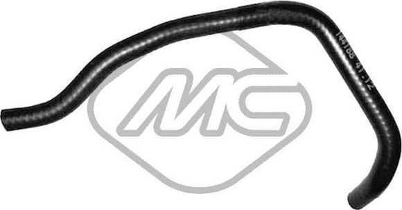 Патрубок радиатора (системы охлаждения) Metalcaucho. Артикул 98665